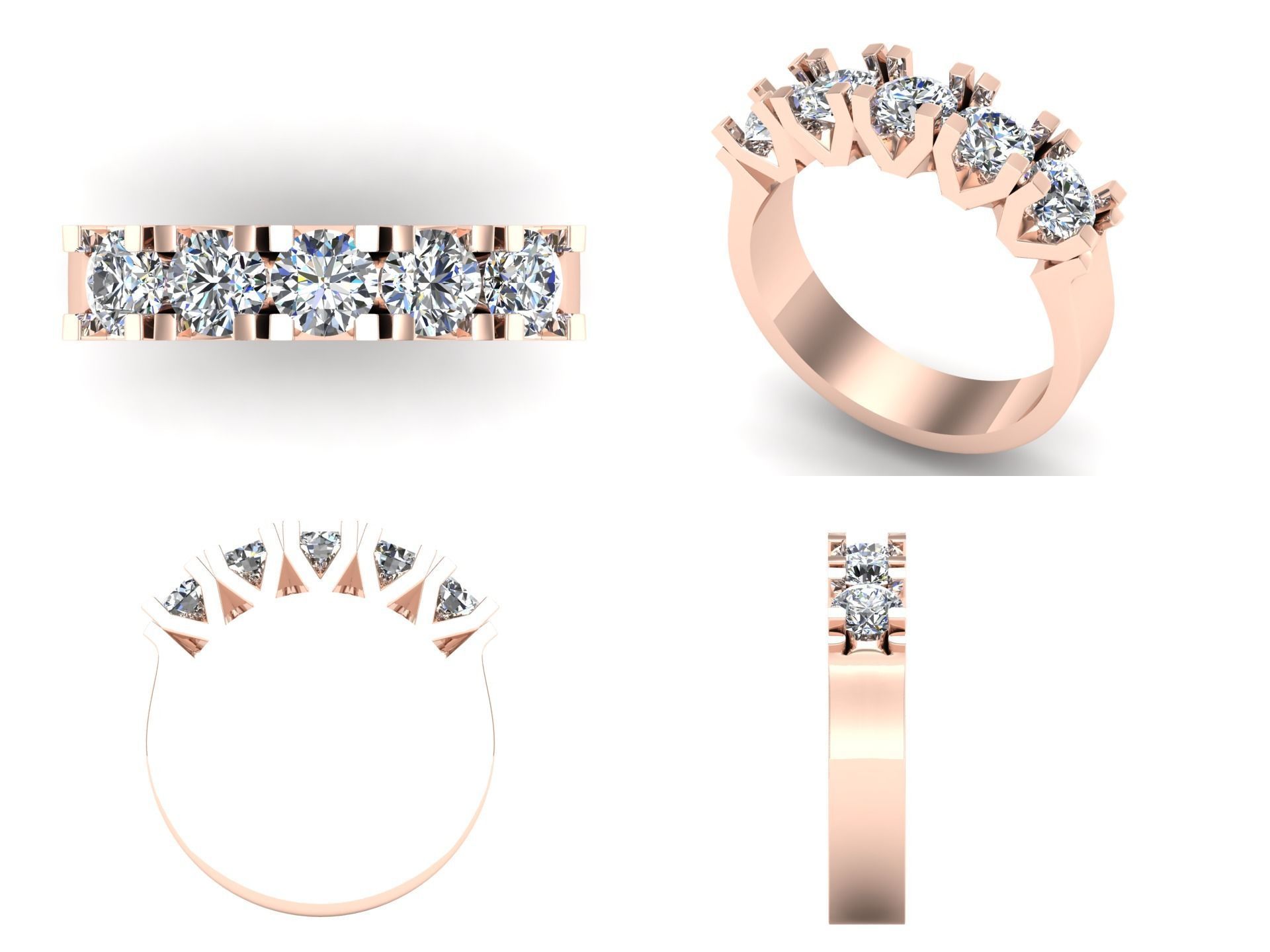 Ring bi149 3D print model_4