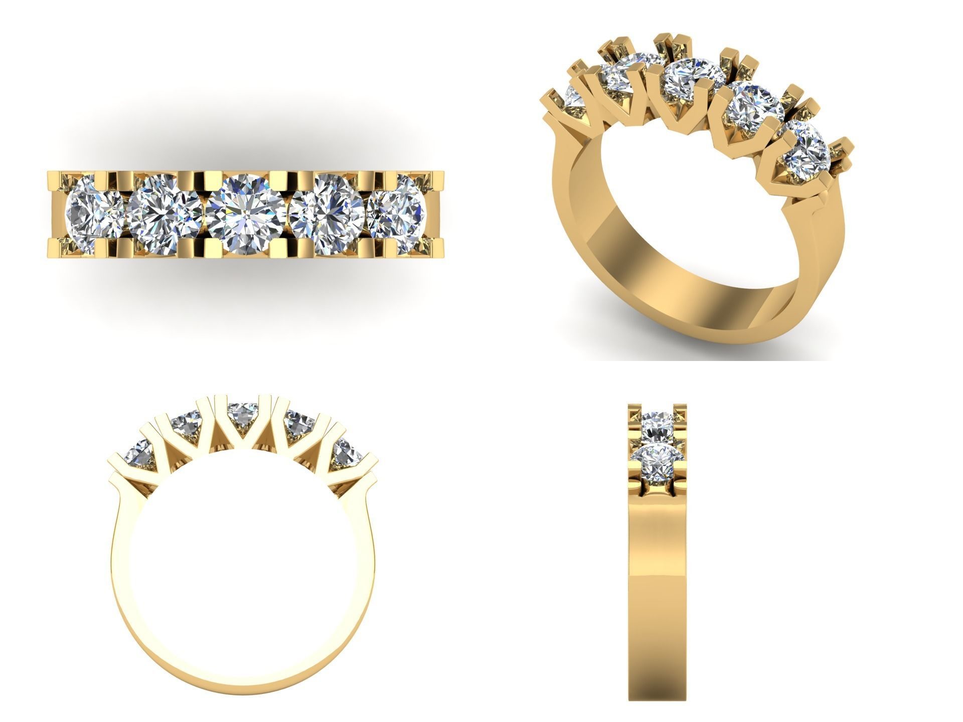 Ring bi149 3D print model_5