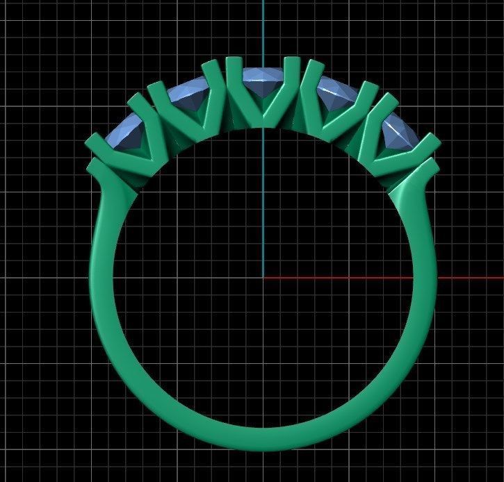 Ring bi149 3D print model_7