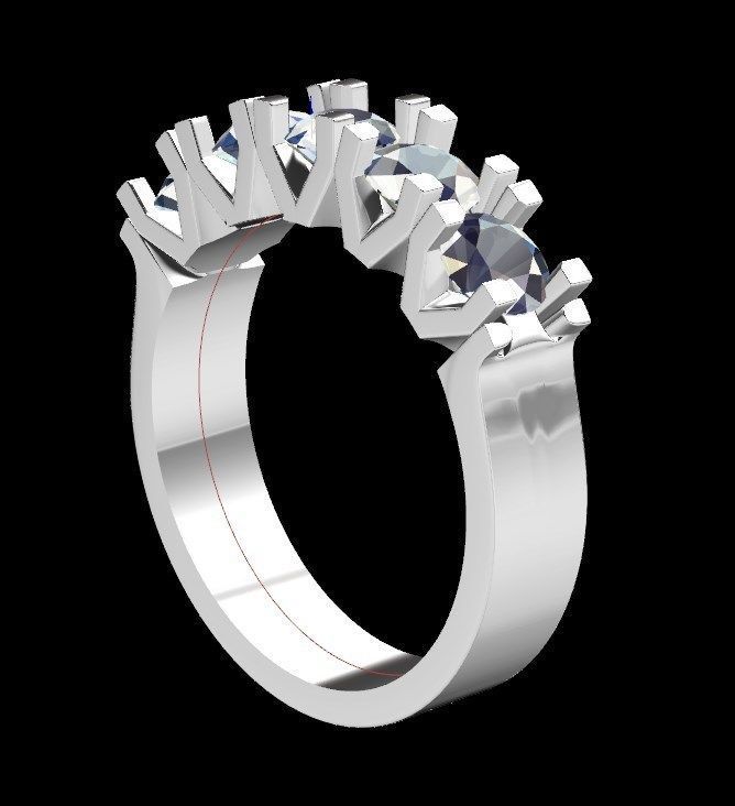 Ring bi149 3D print model_12