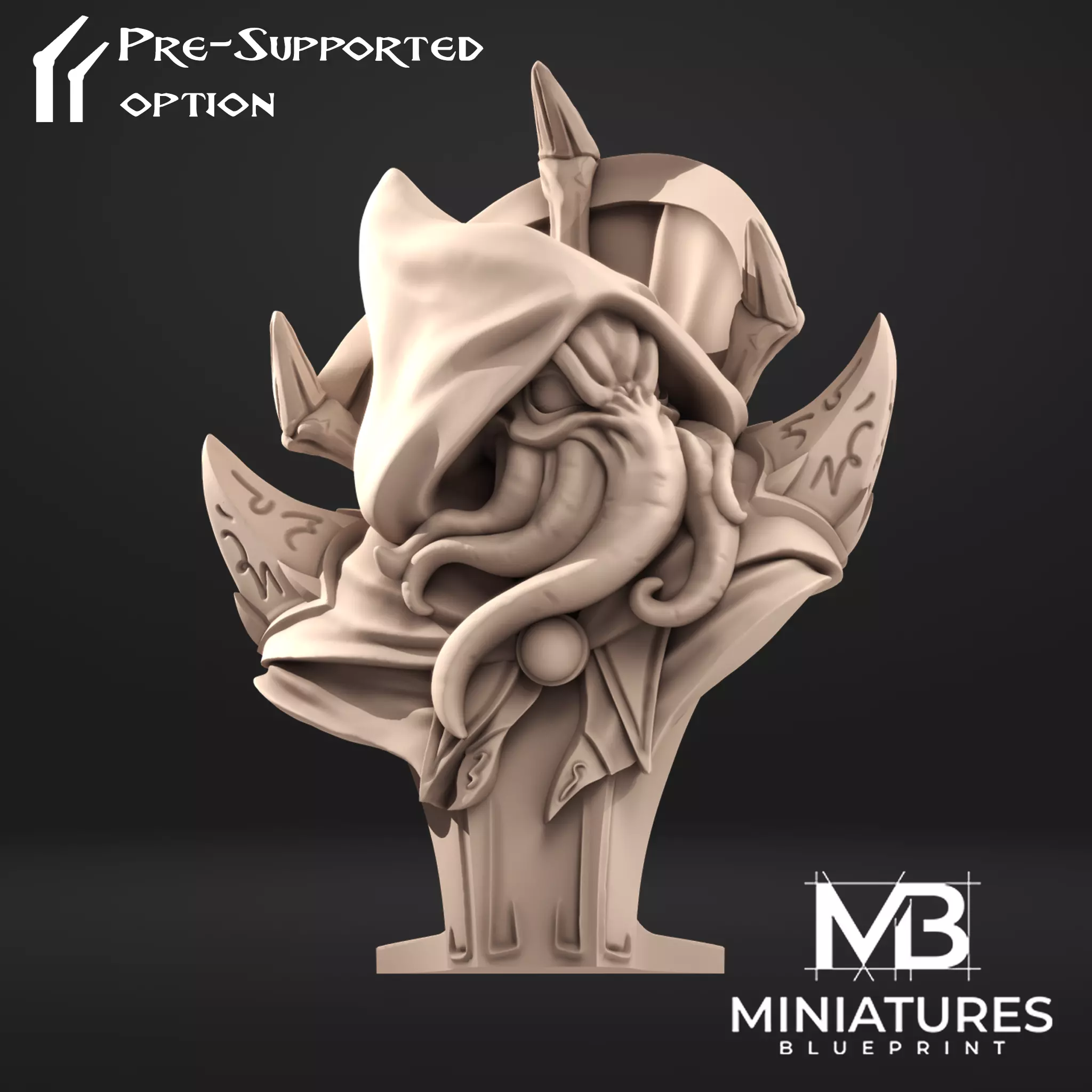 Mind Stealer Busts 3D print model_0