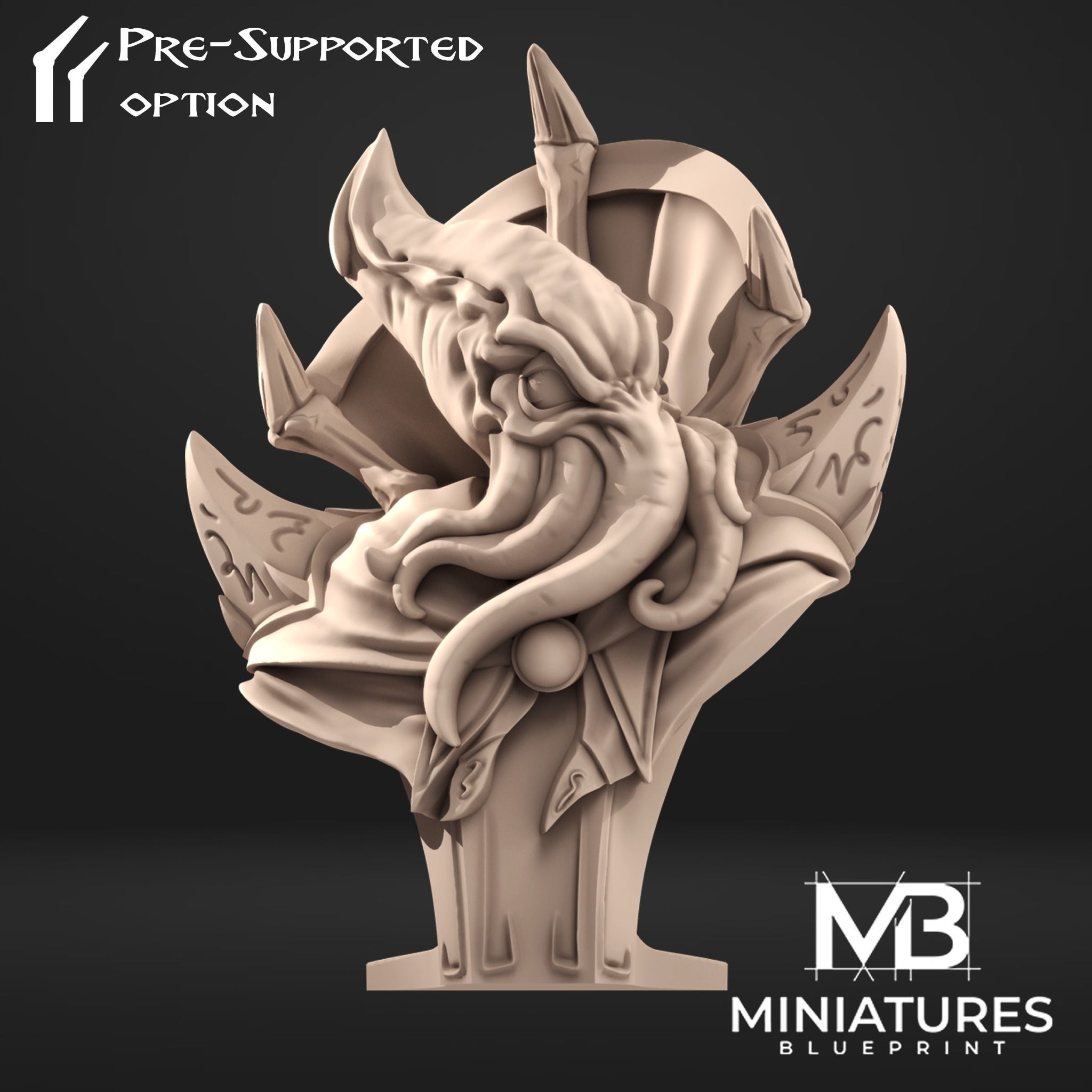 Mind Stealer Busts 3D print model_1