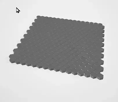 hexagonal cobblestone