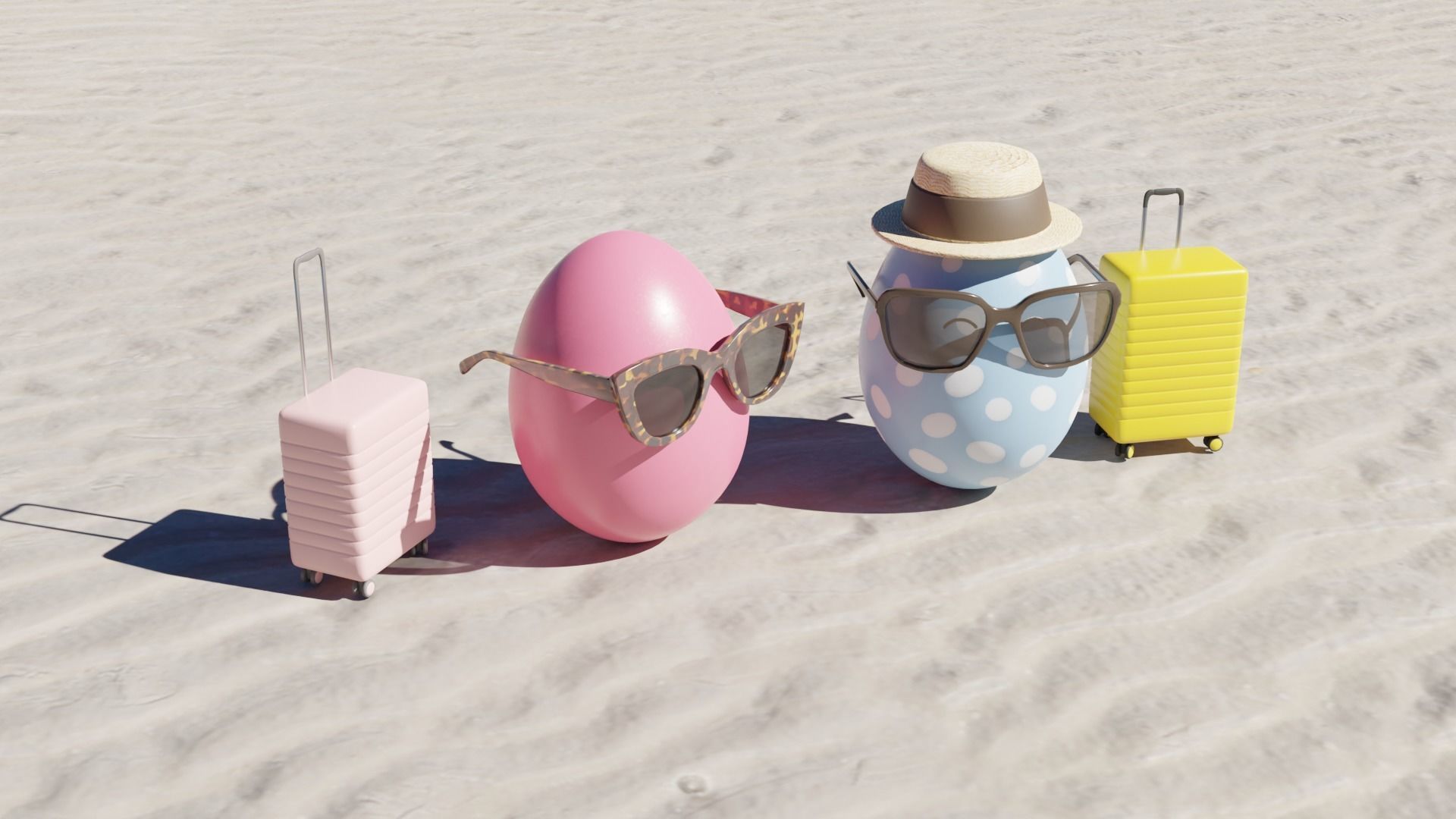 Easter Eggs Travelers 3D model_16