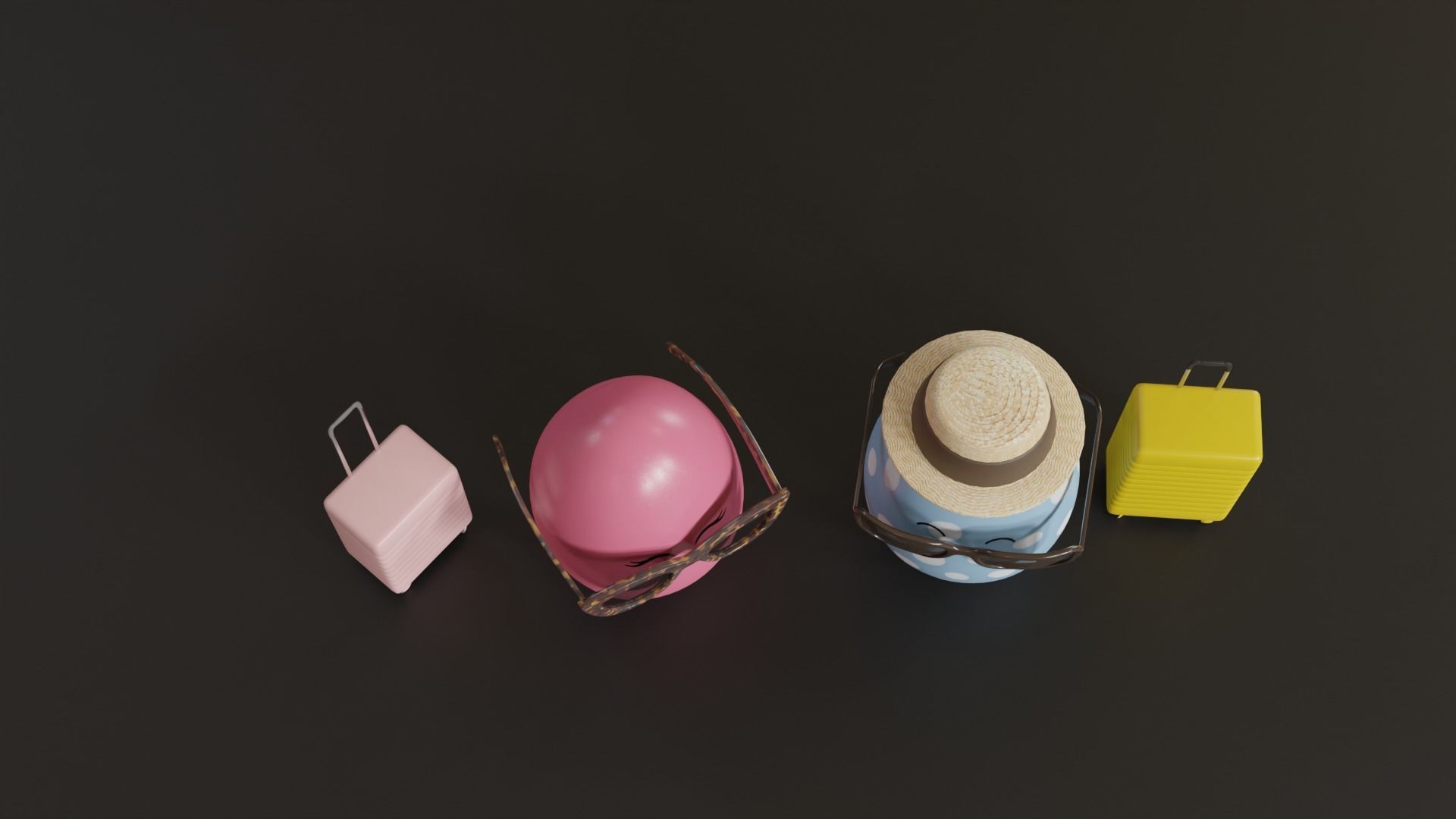 Easter Eggs Travelers 3D model_11