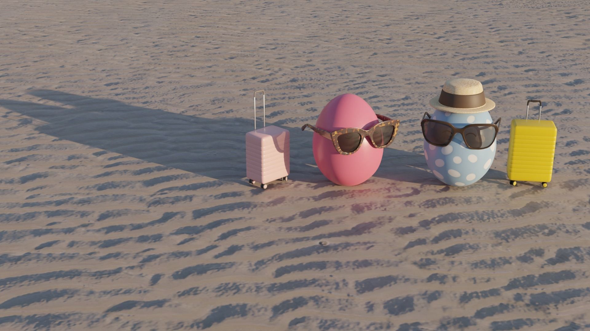 Easter Eggs Travelers 3D model_17