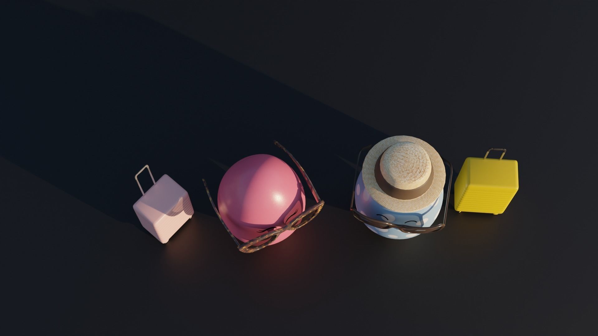 Easter Eggs Travelers 3D model_12