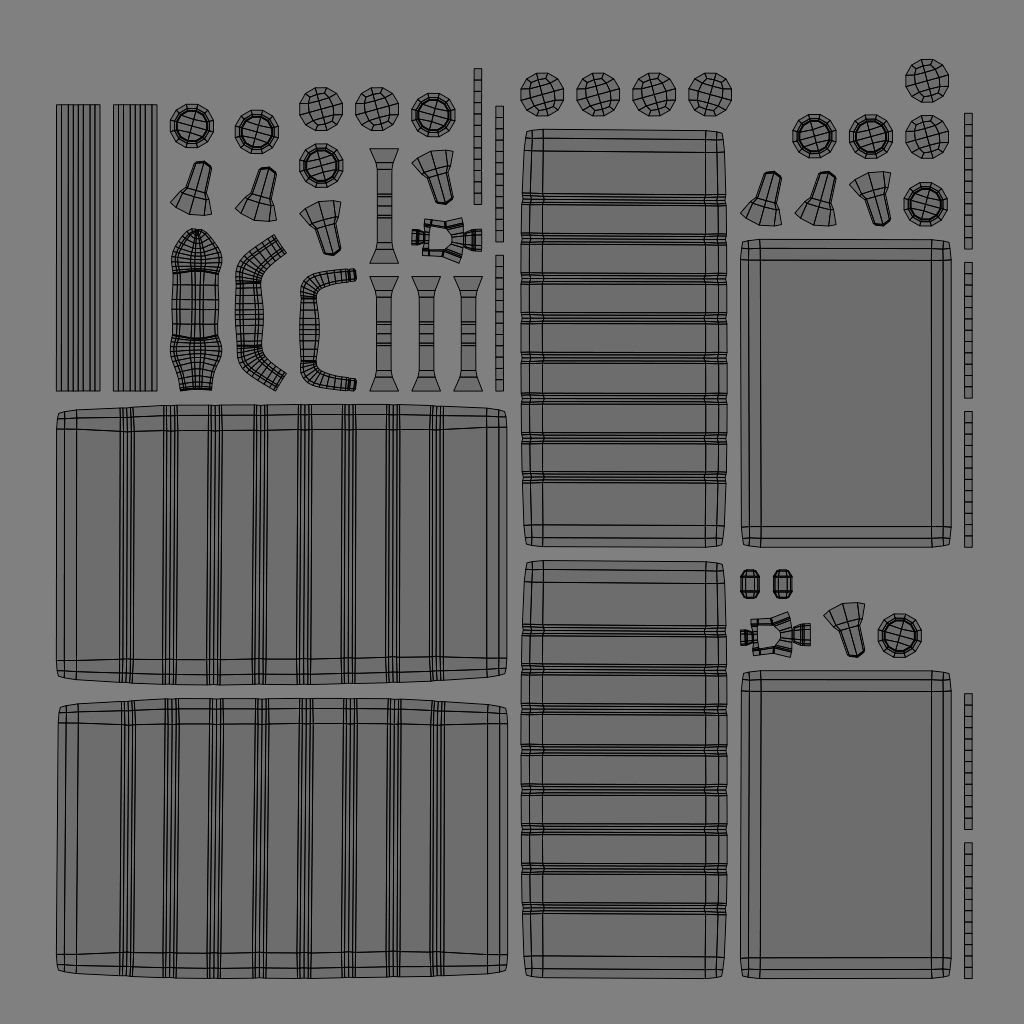 Easter Eggs Travelers 3D model_25