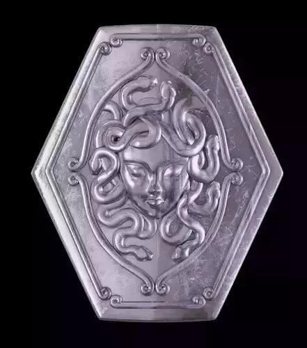 Escudo de Medusa - armadura de Perseo