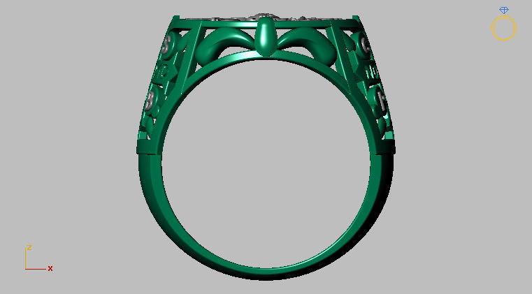 Saint Benedict Ring - Sao Bento 3D print model_6