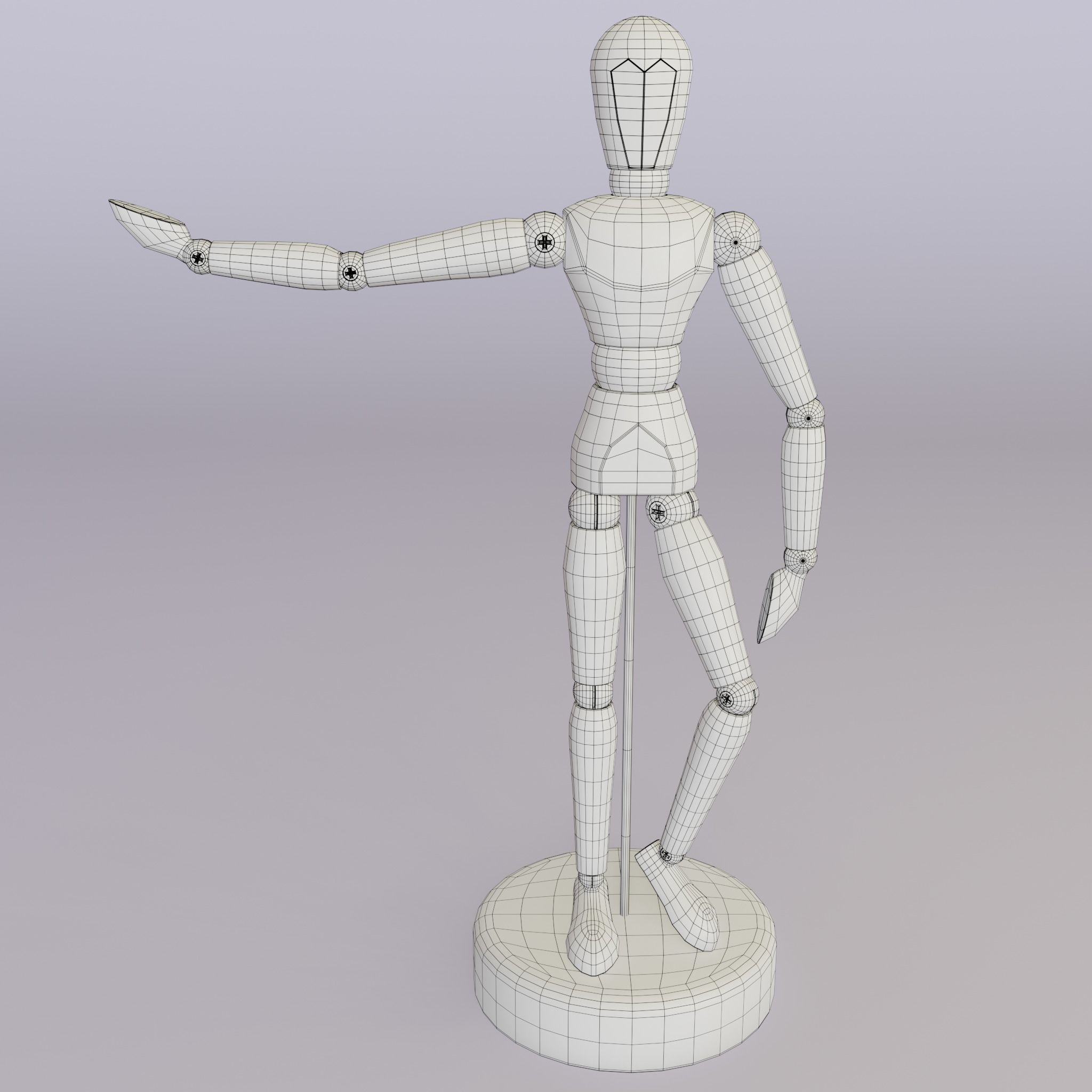 Art Dummy 3D model_15