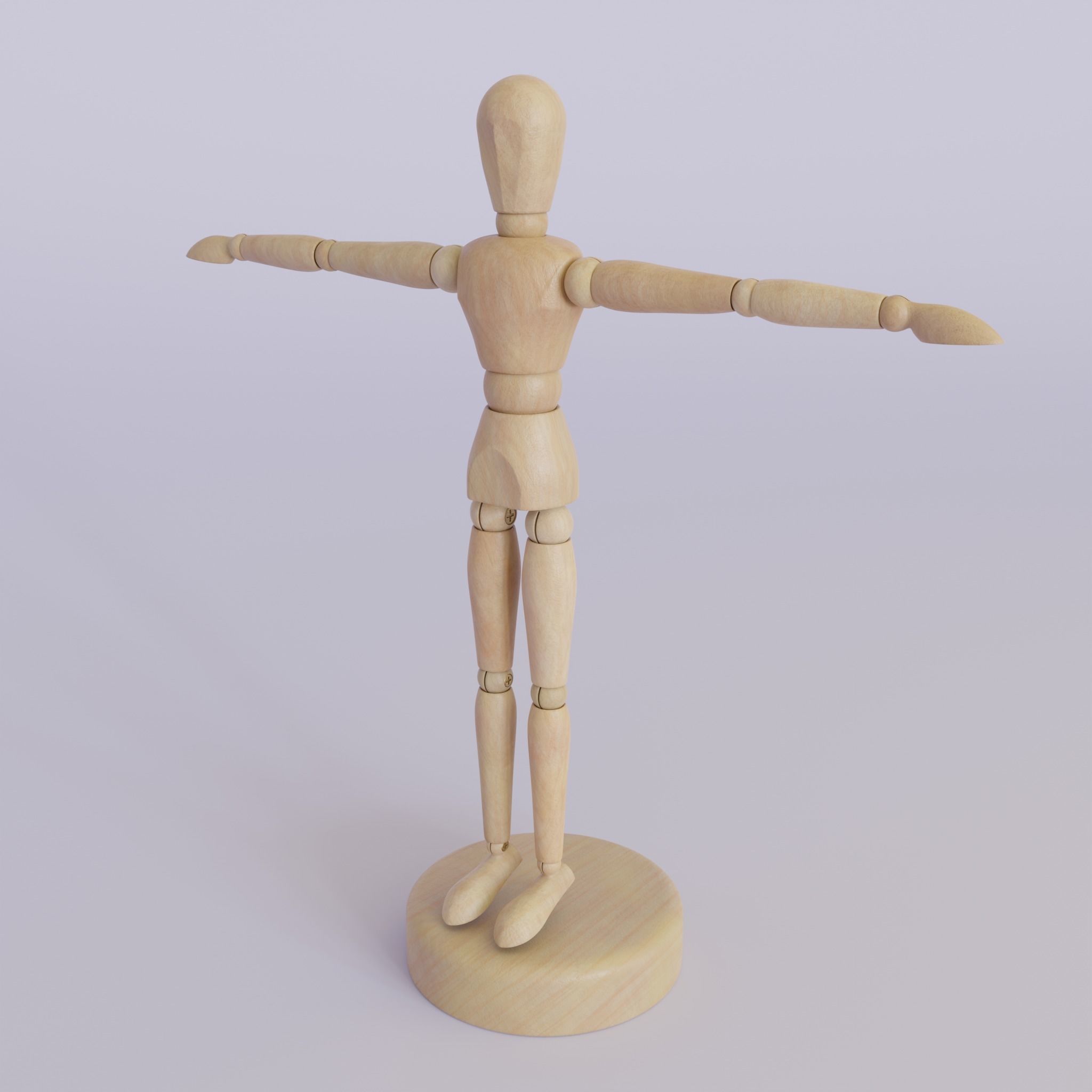 Art Dummy 3D model_5
