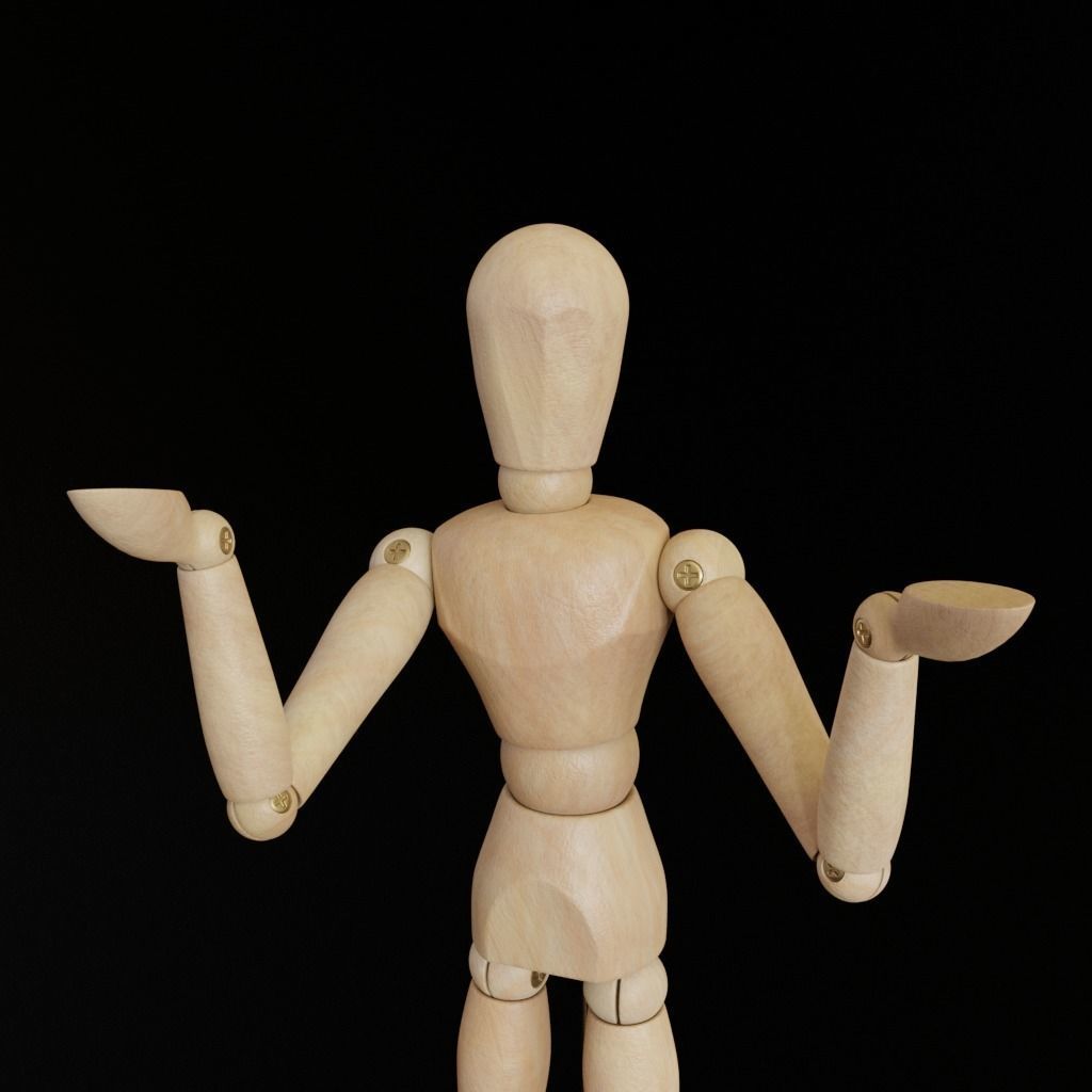 Art Dummy 3D model_20