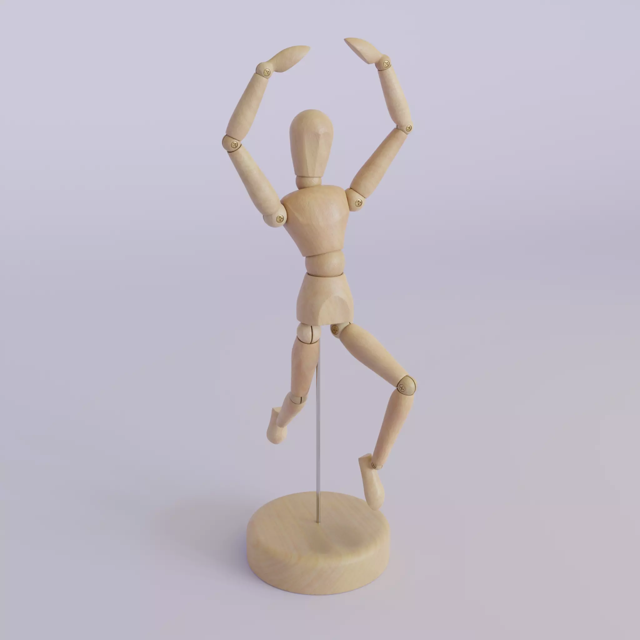 Art Dummy 3D model_0