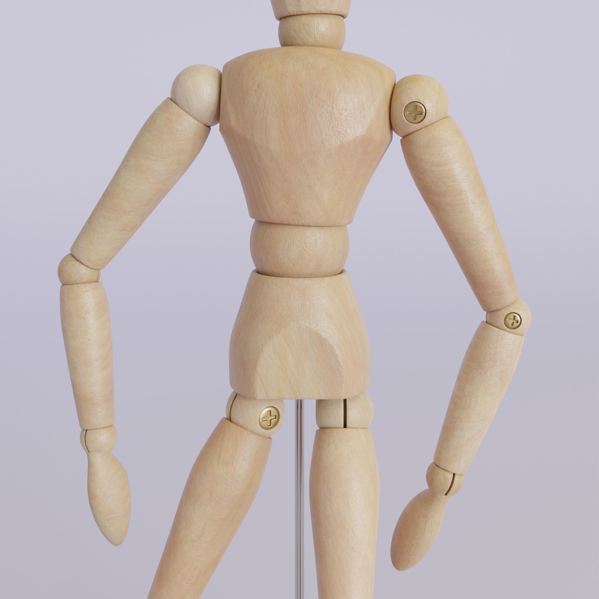 Art Dummy 3D model_10