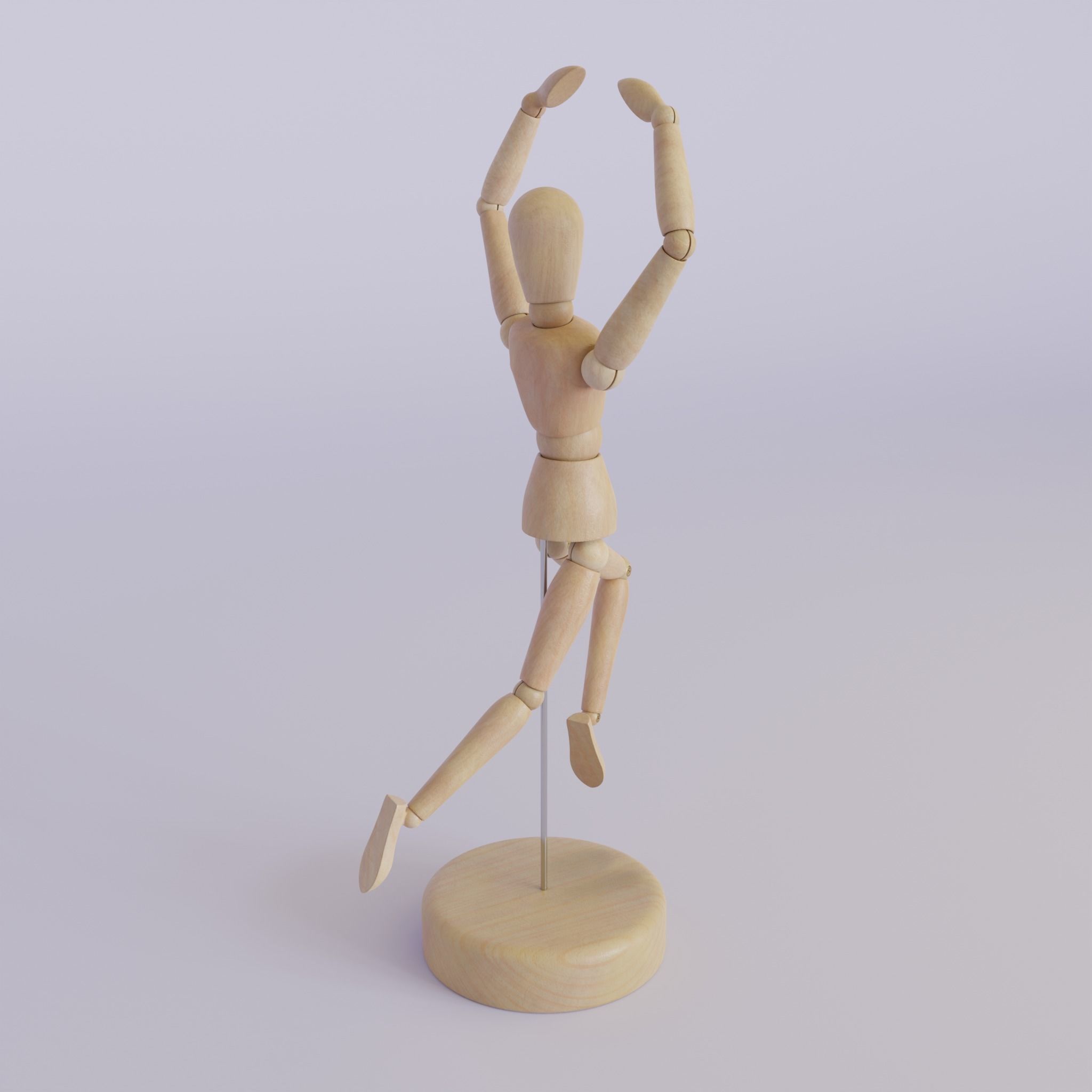 Art Dummy 3D model_2