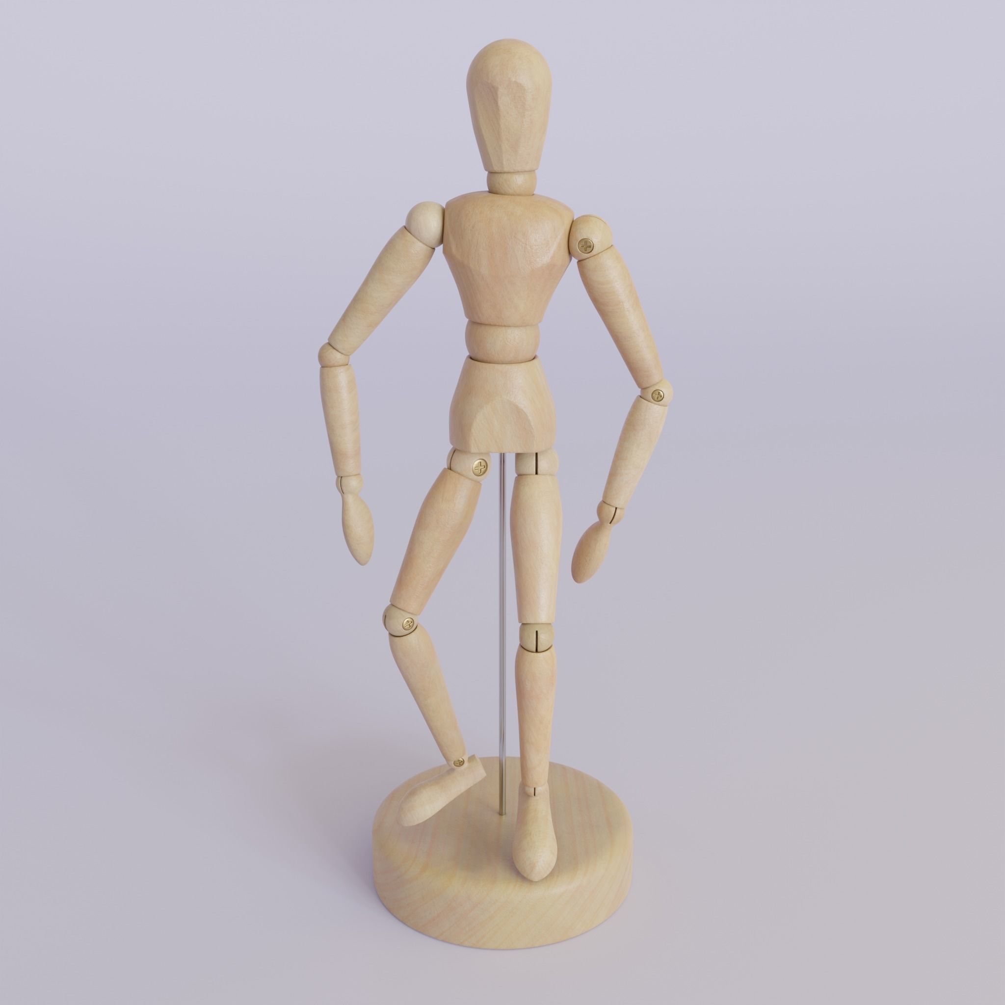 Art Dummy 3D model_8