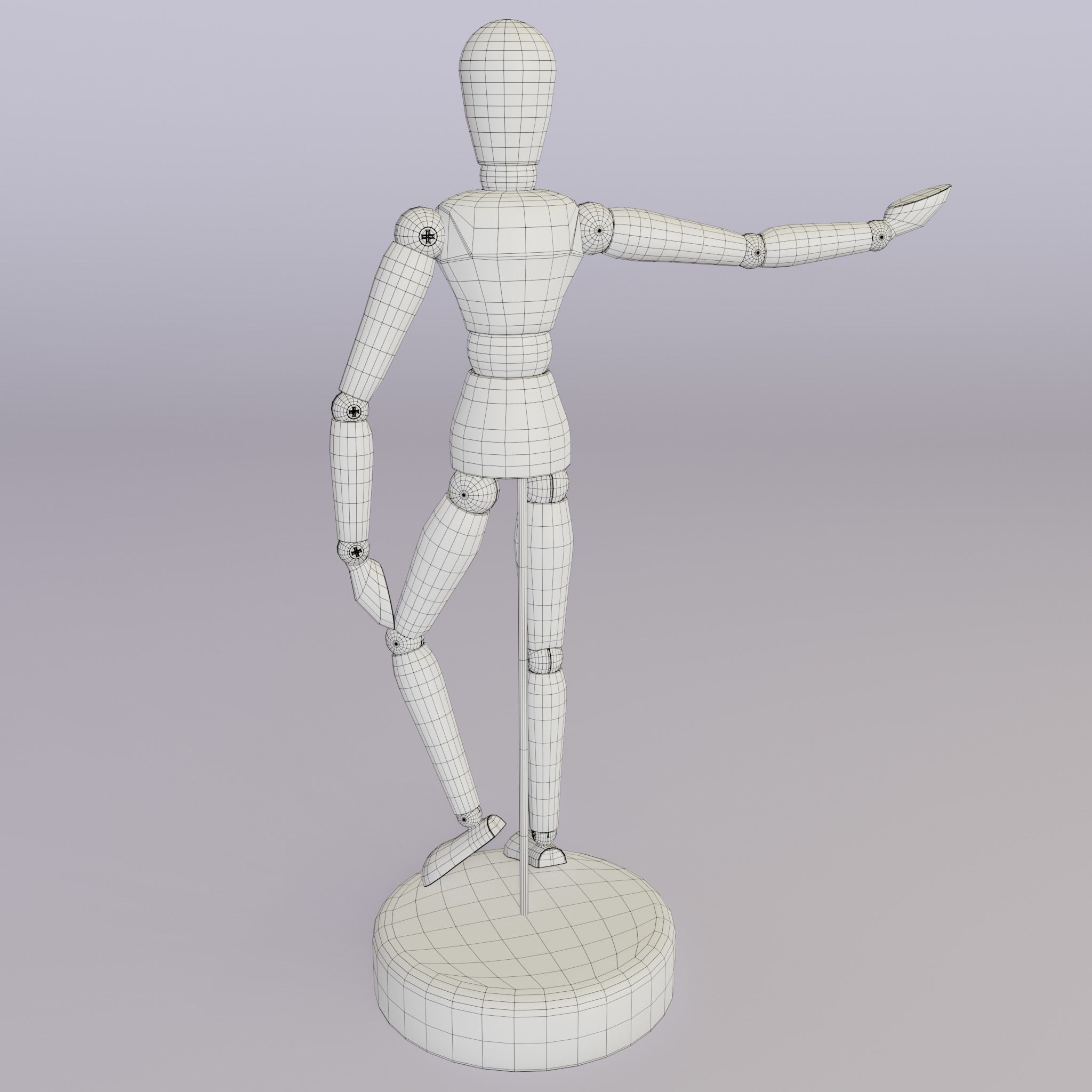 Art Dummy 3D model_18