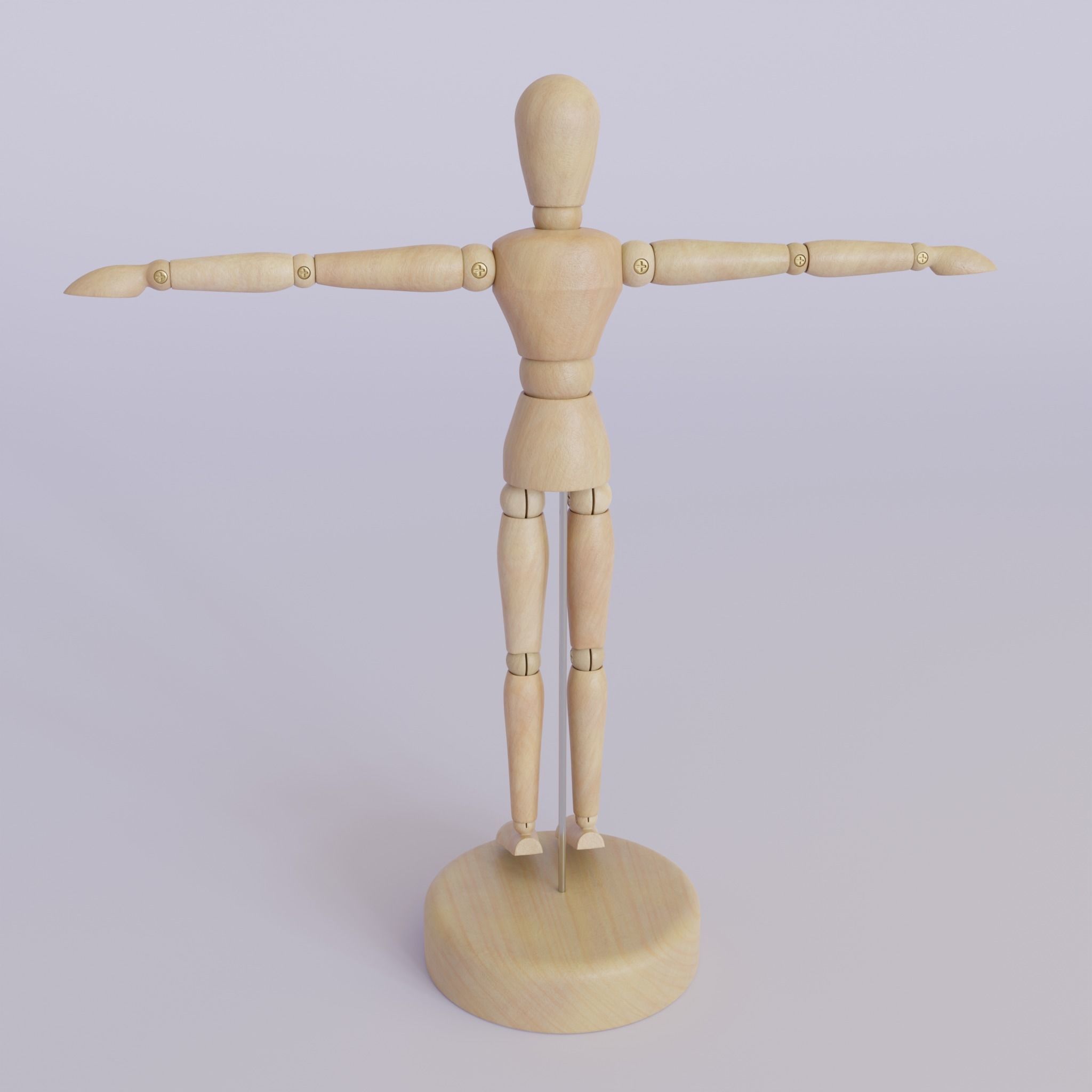 Art Dummy 3D model_7