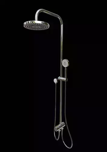 shower head and hand held