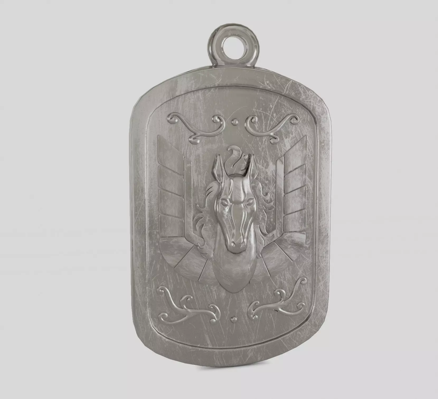 Emblema pegaso 3D print model