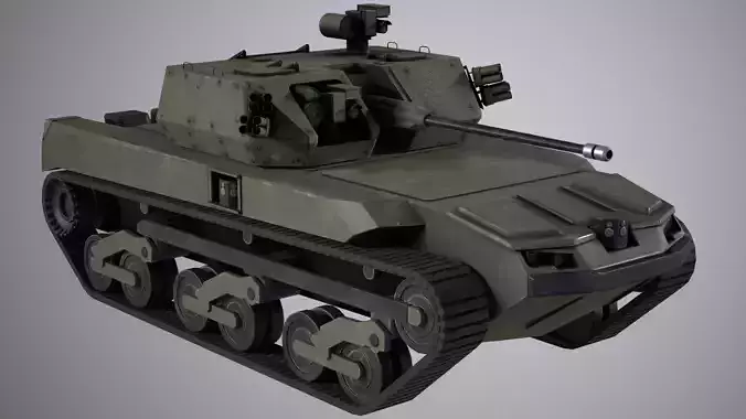 RIPSAW M5 Robotic Combat Vehicle Medium