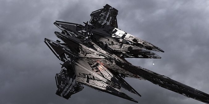 Dreadnaught Ship Wreck 17  3D model