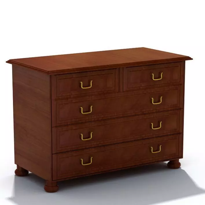 Furniture   Antique Table 3D model_0