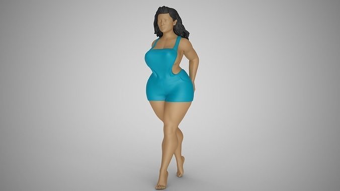 Cheeky Girl 2 3D print model