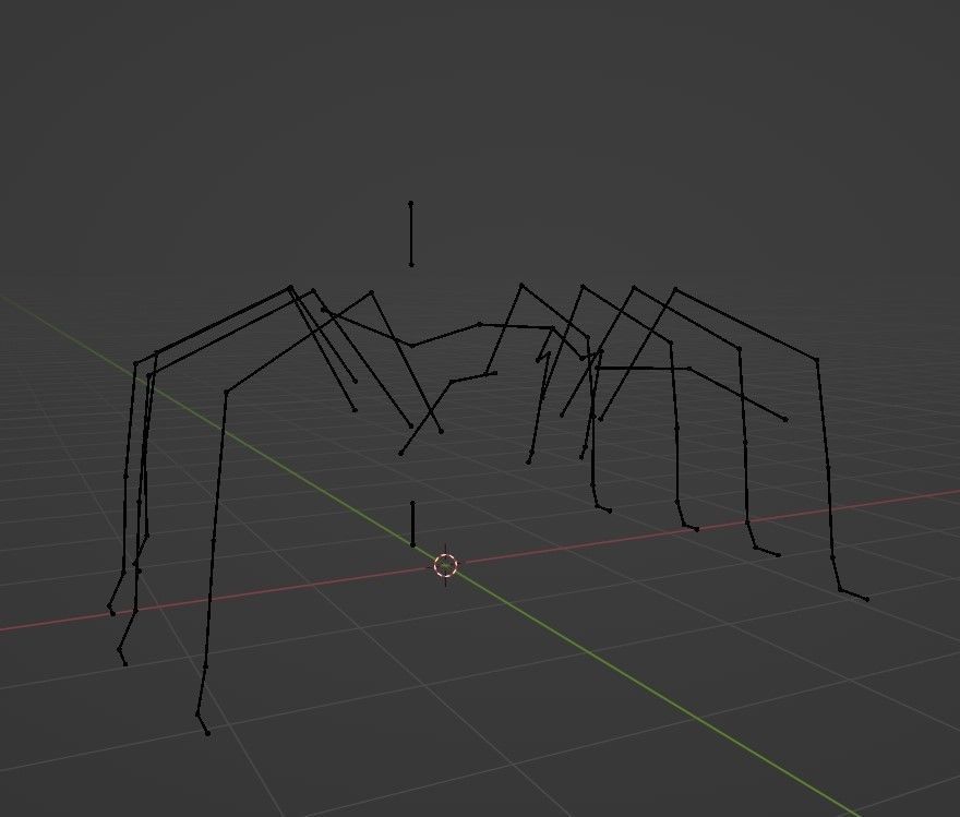 Simple Spider Model 3D model_7