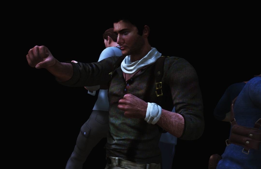 Uncharted NathanDrake like model pack Low-poly 3D model_5