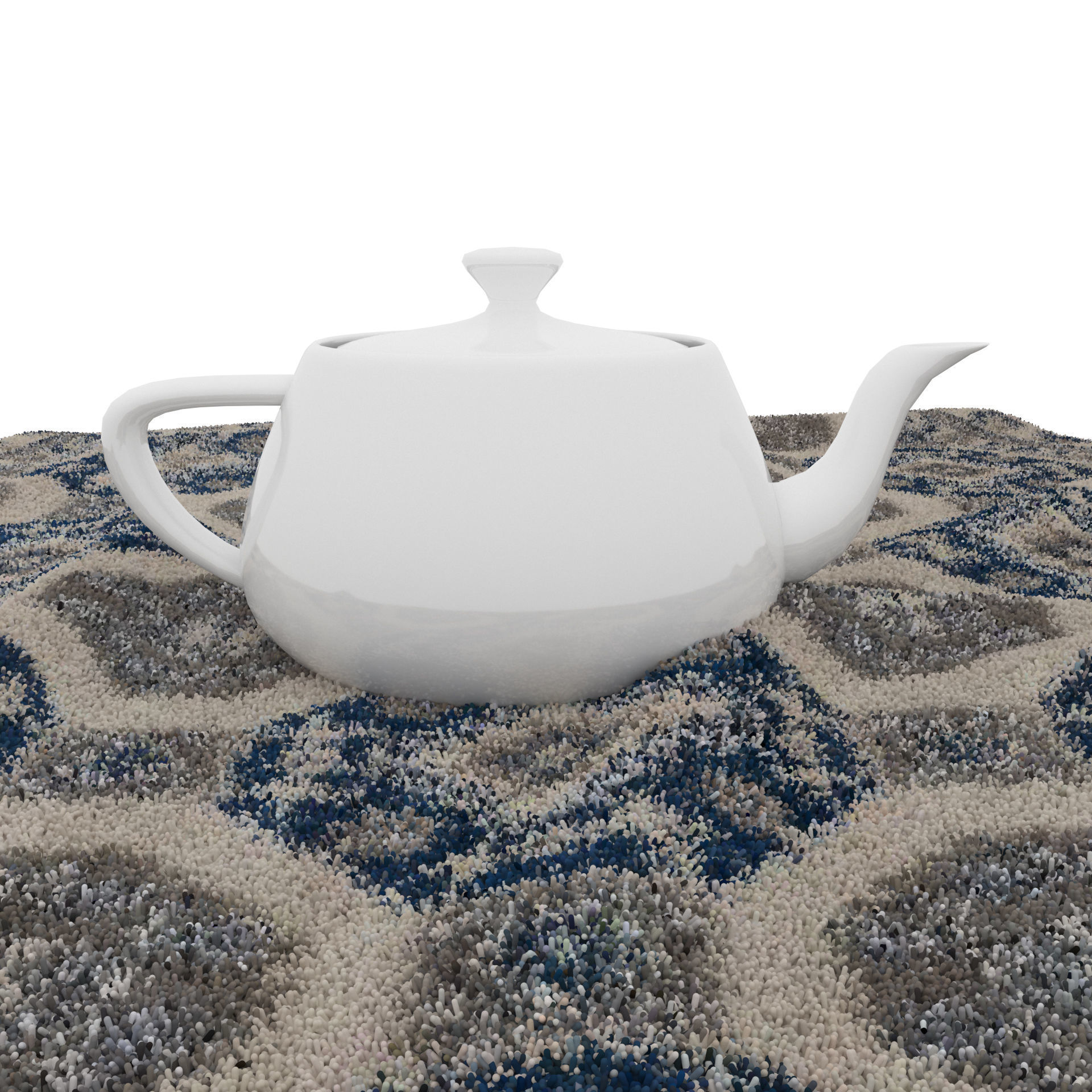 Rugs No 625 Low-poly 3D model_10