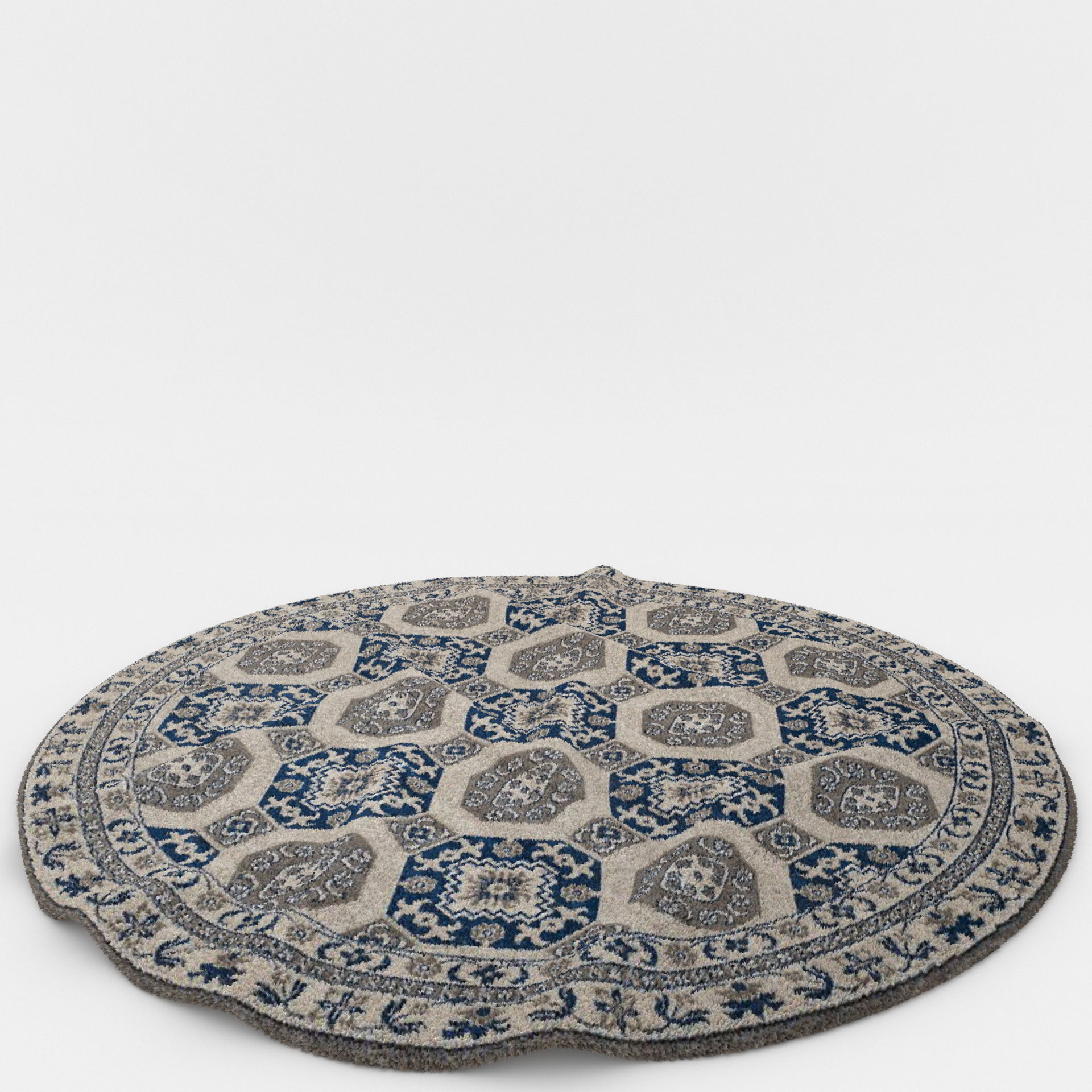 Rugs No 625 Low-poly 3D model_6