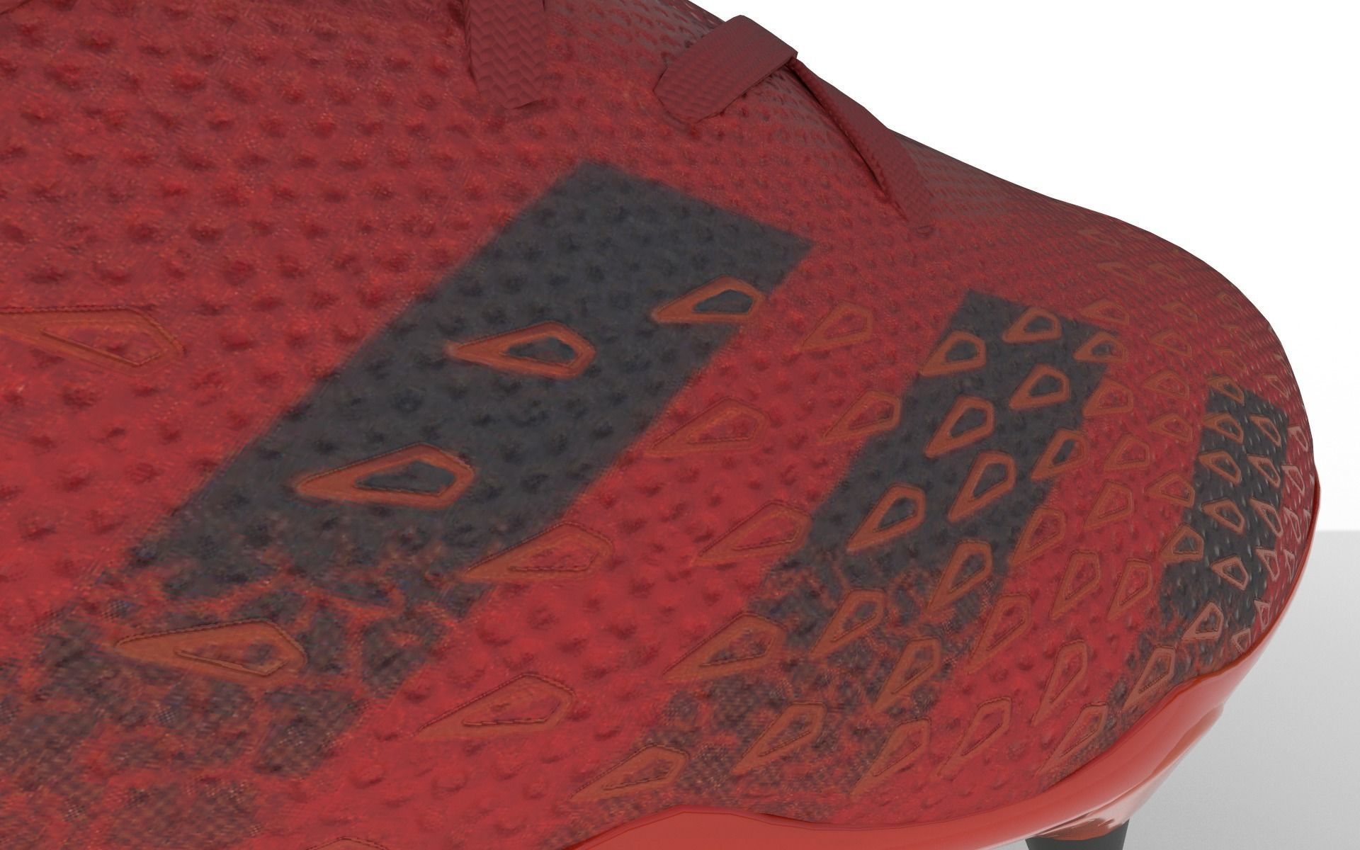 Sports Shoe Low-poly 3D model_7