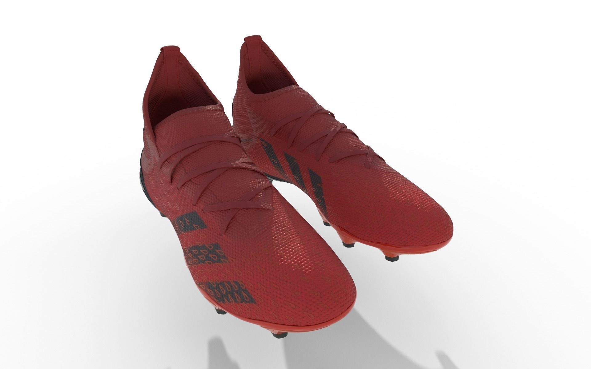Sports Shoe Low-poly 3D model_2