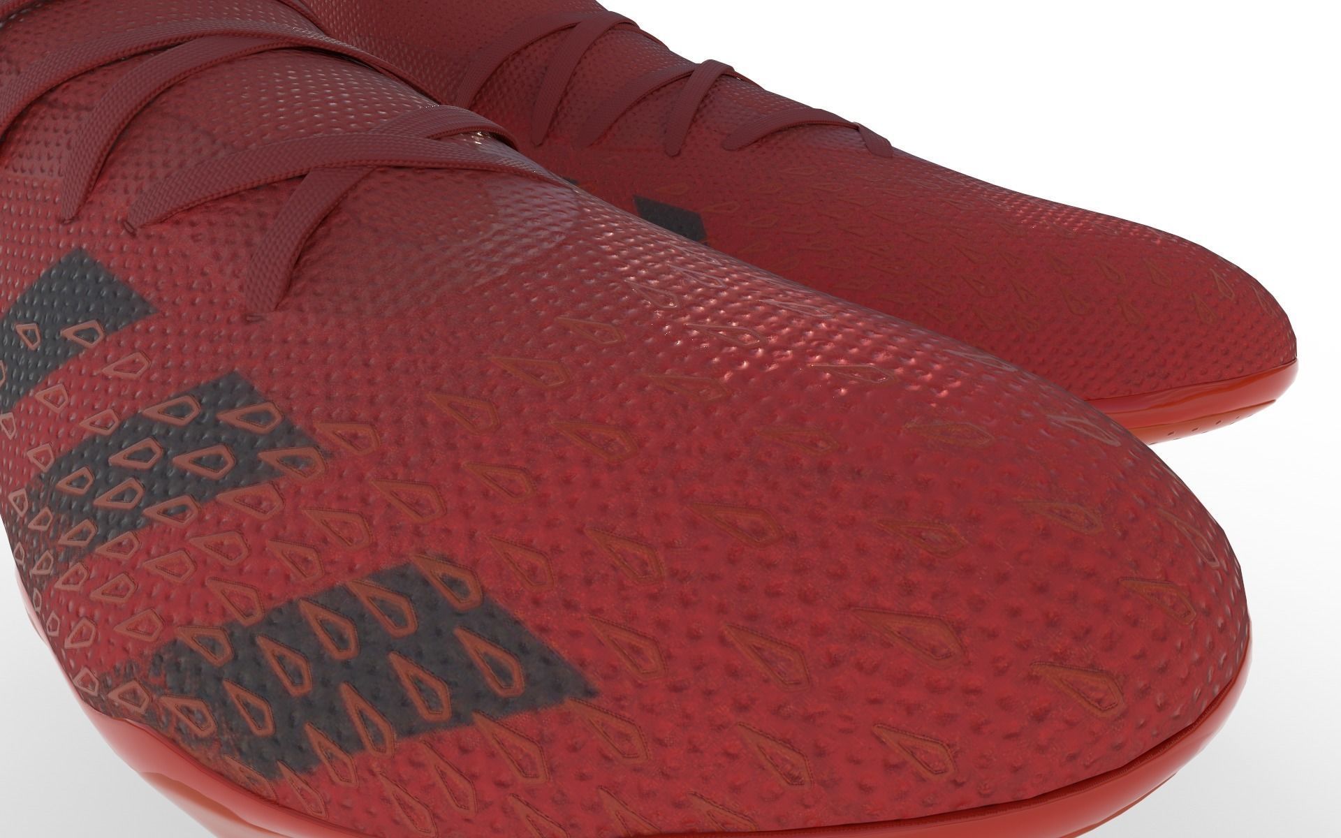 Sports Shoe Low-poly 3D model_9