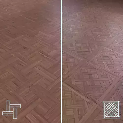 Parquet - Laminate - Wooden floor 2 in 1