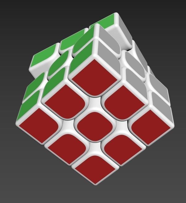Rubik Cube - Cubo de rubik Free 3D model_1
