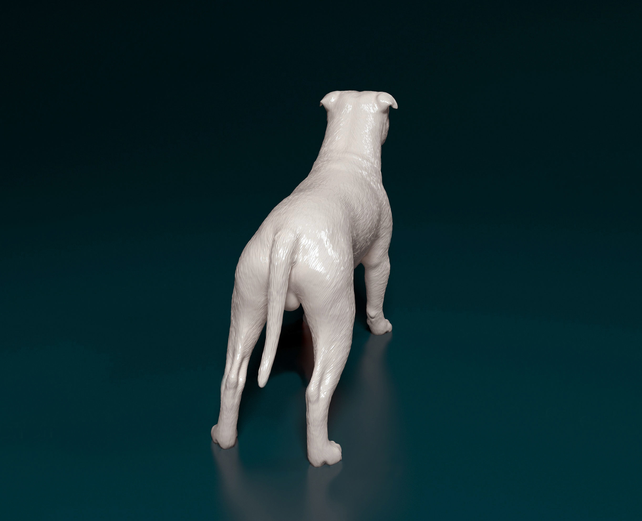Staffordshire Bull terrier 2 3D print model_6