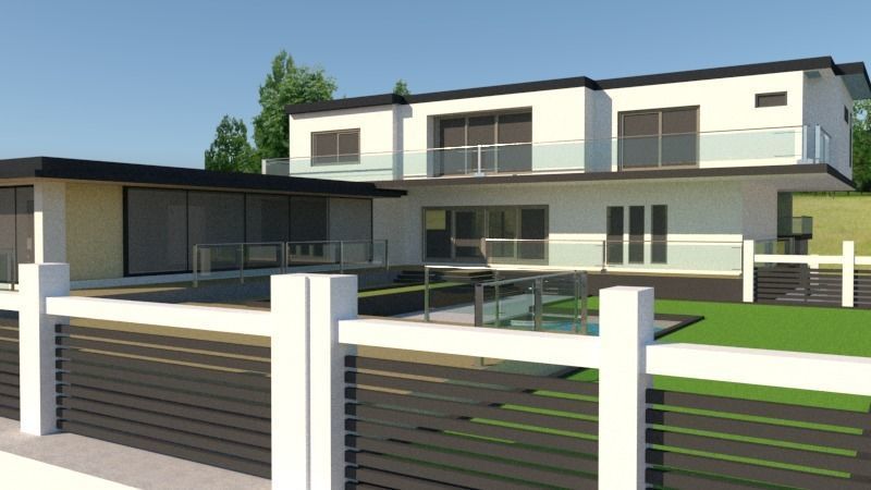 Luxury Villa 3D model_13