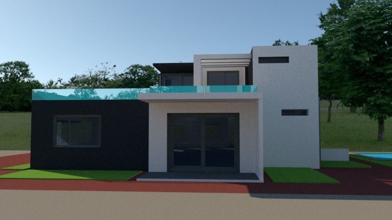 Luxury Villa 3D model_5