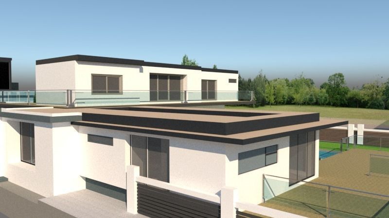 Luxury Villa 3D model_3