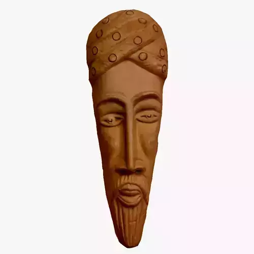 Persian Earthen Mask
