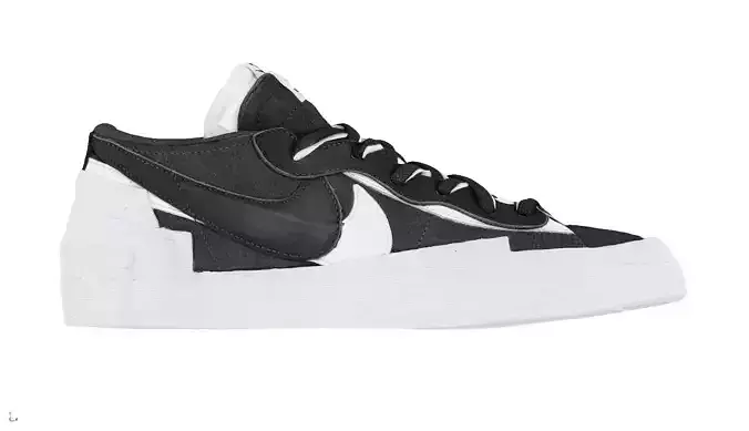 sacai x Nike Blazer Low Iron Grey