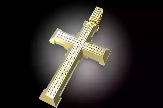 CR004  Cross Pendant