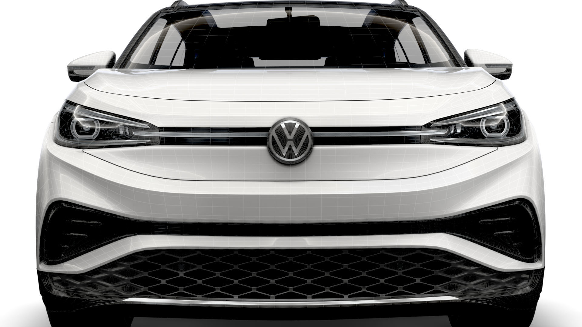 VW ID4 1st China 2021 3D model_19