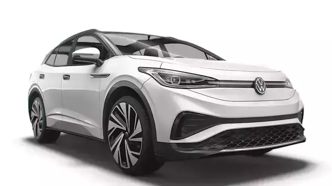 VW ID4 1st China 2021 3D model