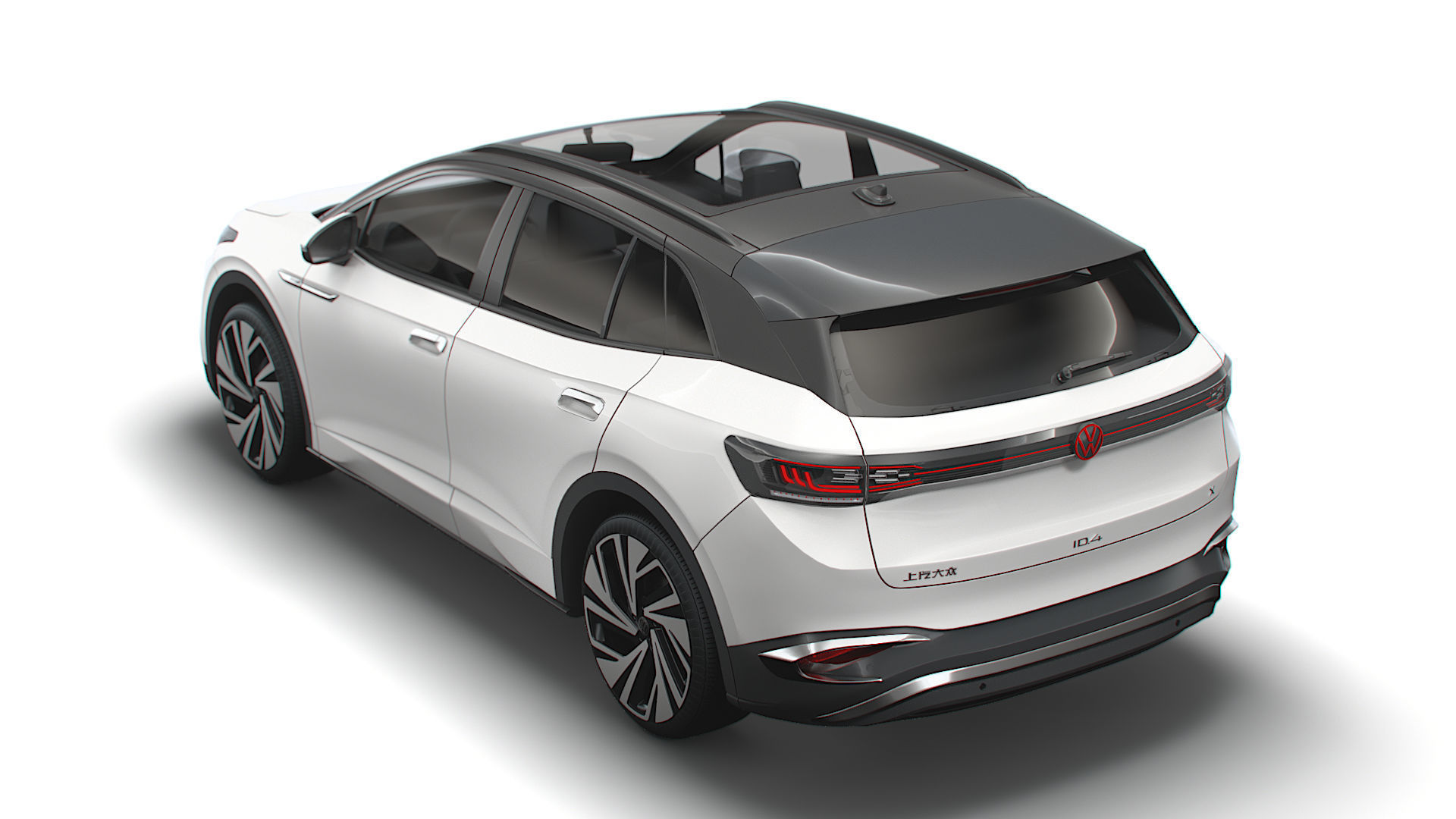 VW ID4 1st China 2021 3D model_3