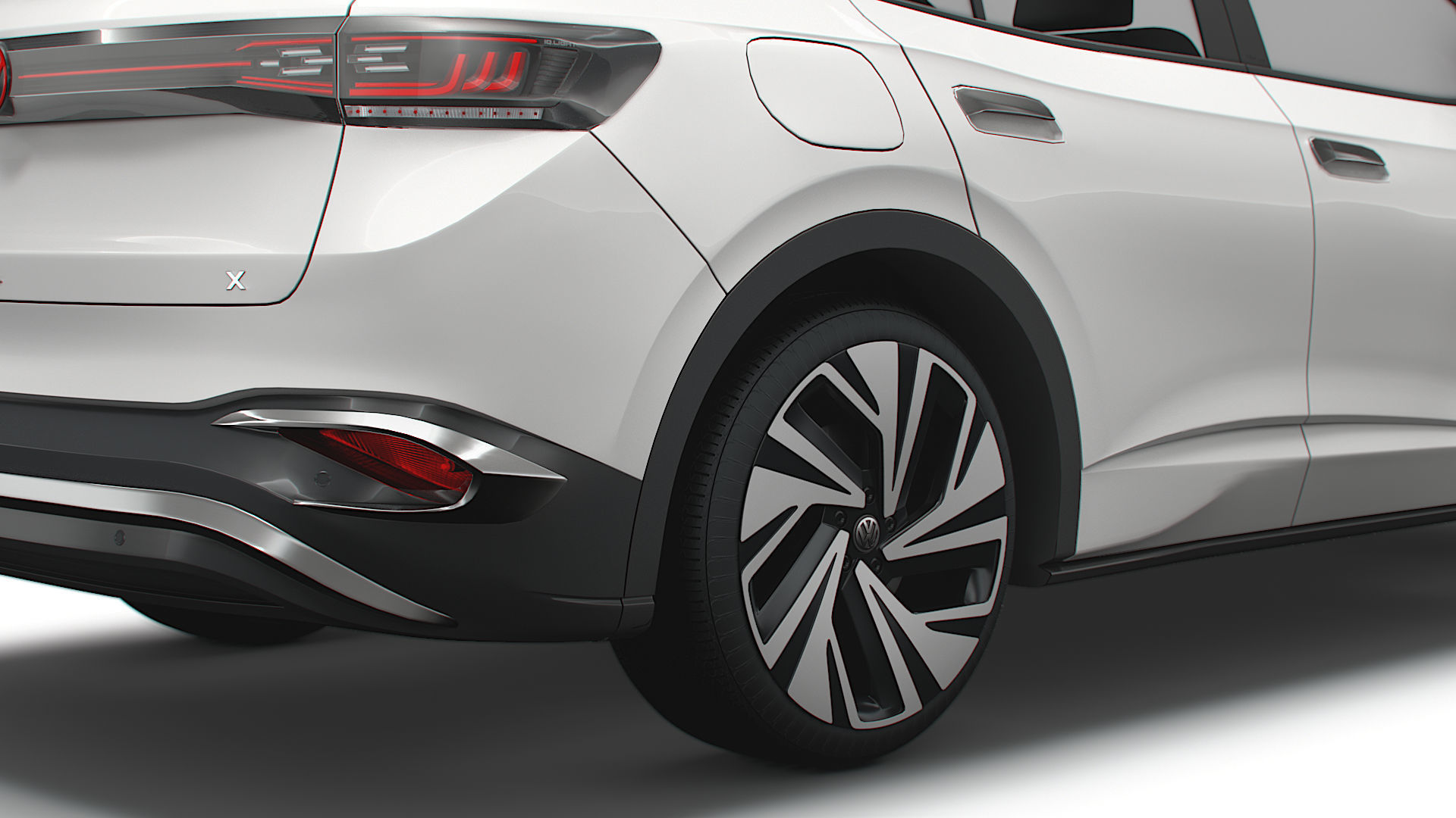 VW ID4 1st China 2021 3D model_11