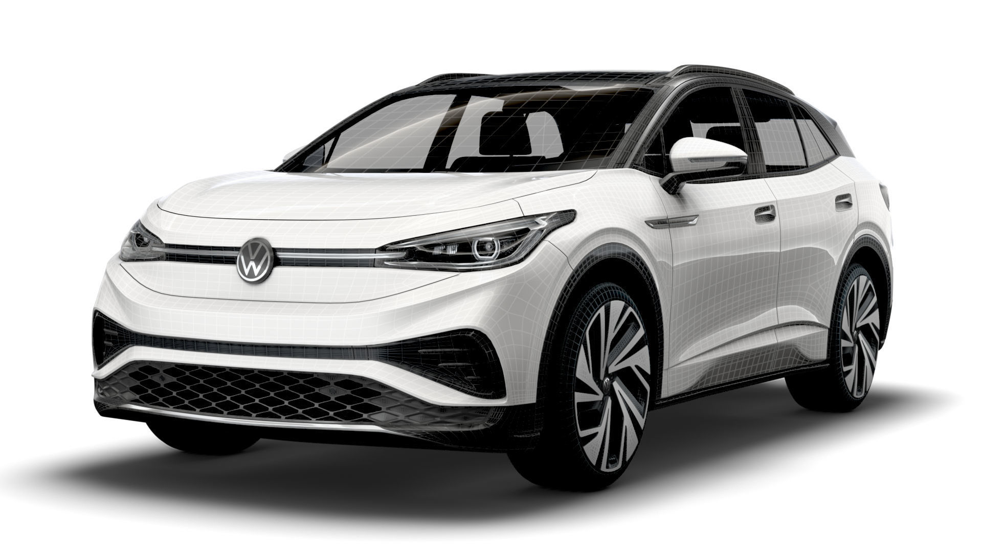 VW ID4 1st China 2021 3D model_20